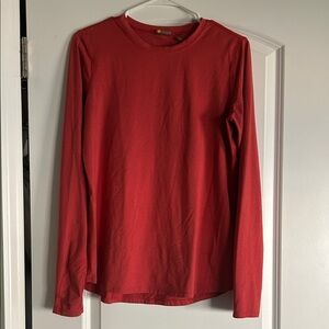 Orange Long Sleeve Shirt